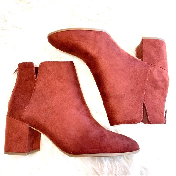 red booties size 11